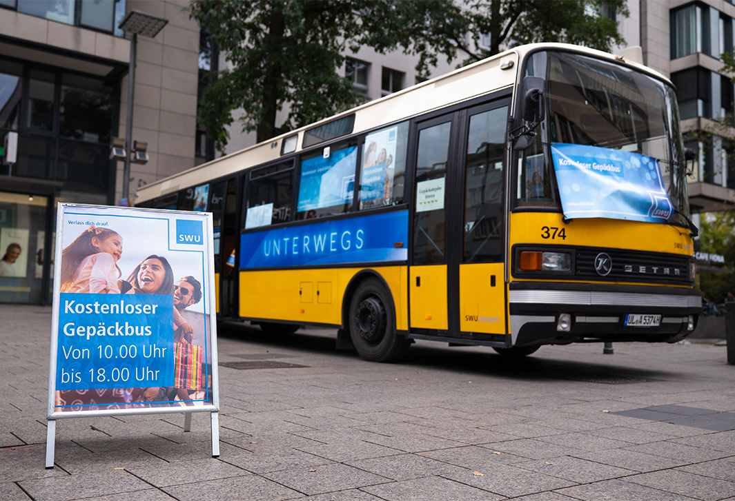 Gepäckbus Ulm City